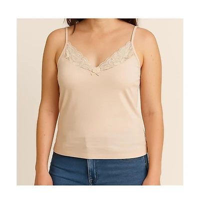 Luna Lace Cotton Cami