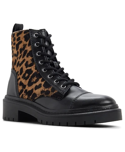 Aldo Women's Goer-In Round Toe Combat Boots