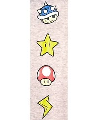 Mario Kart Big Boys Super Hooded Fleece Graphic Print Varsity Jacket