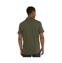 Dkny Men's East End Cotton Jacquard Polo