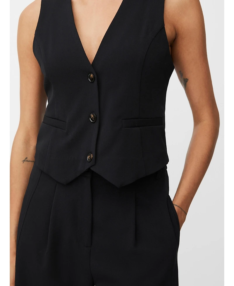 Masai Copenhagen Women's MaJordyn V-Neck Tailored Waistcoat
