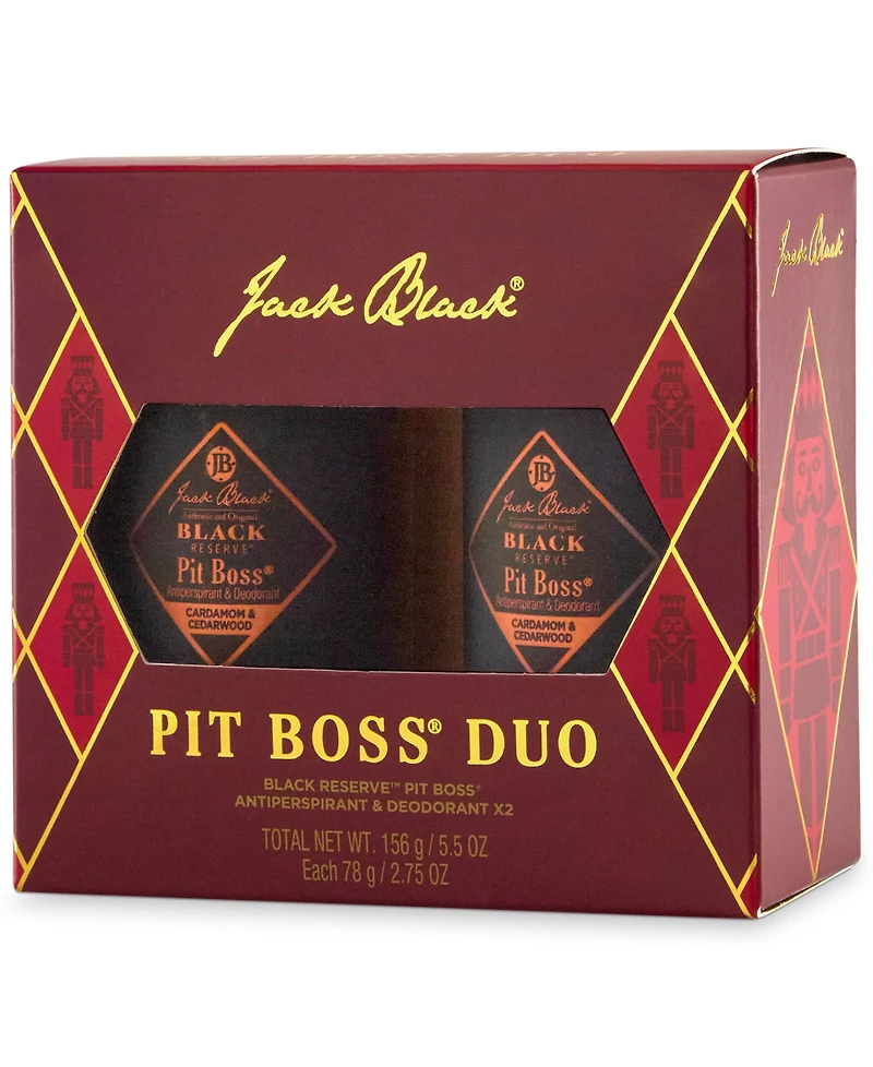 Jack Black 2-Pc. Black Reserve Pit Boss Antiperspirant and Deodorant Set, 2.75 oz.
