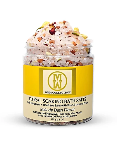 Omm Collection Floral Soaking Bath Salts