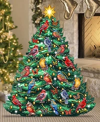 Designocracy Christmas Birds Tree Holiday Decor