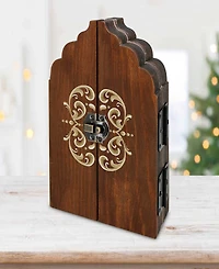 Designocracy Christmas Story Wood Tabletop Triptych
