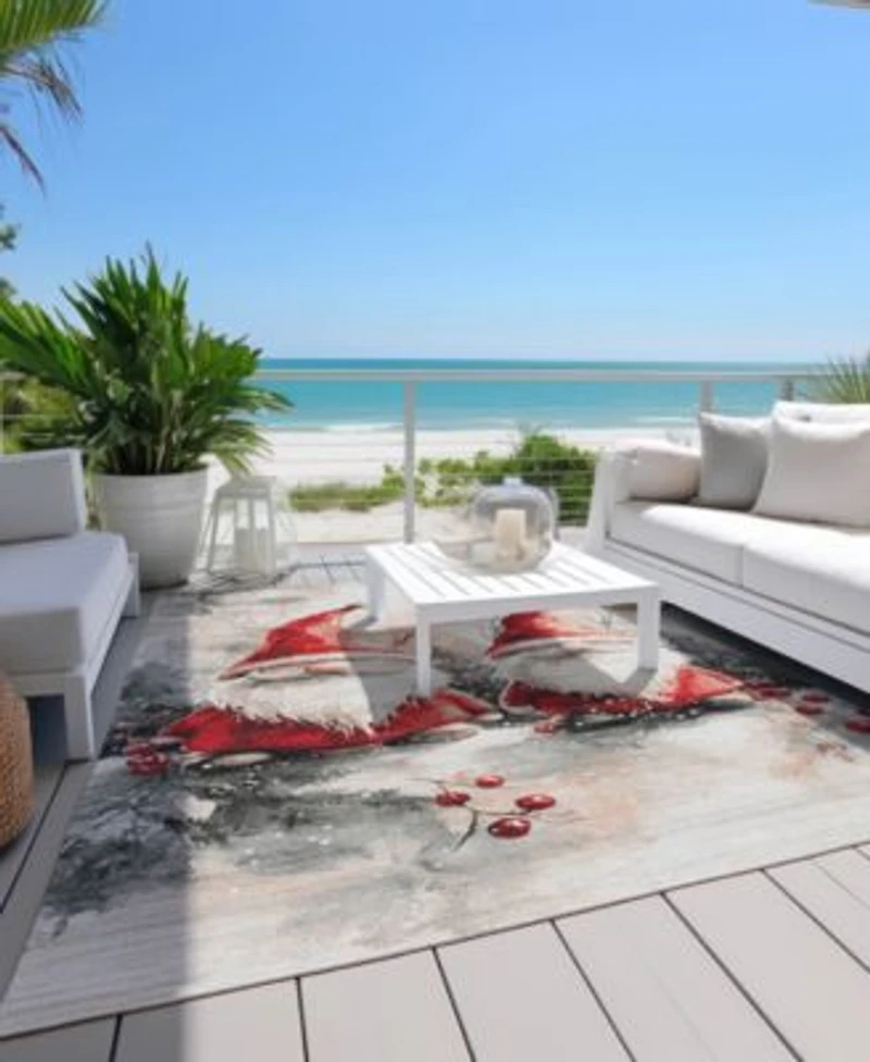 Addison Holiday Washable Indoor Outdoor Acn1808 Rug Collection