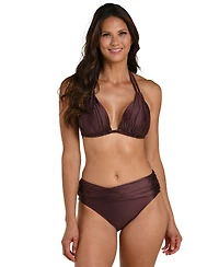 La Blanca Women's Earth Goddess Halter Bikini Top