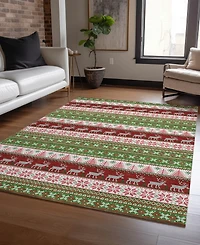 Addison Holiday Washable Indoor/Outdoor ACN1818 8'x10' Area Rug