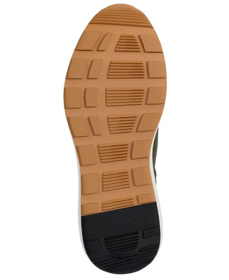 Michael Kors Men's Trevor Round Toe Lace-Up Trainer Shoes