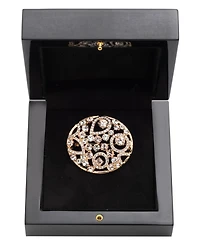 Givenchy Cubic Zirconia Crystal Cluster Boxed Pin