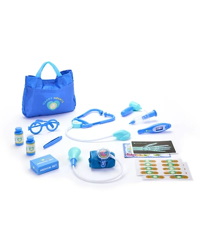 Geoffrey's Toy Box Hapolypropyleney Hearts Doctor Medical Care Playset