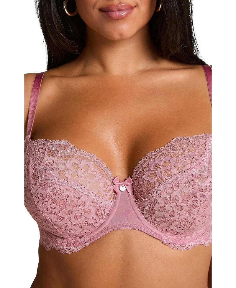 Hunkemoller Women's Marine Non-Padded Underwired Bra