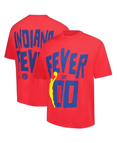 Playa Society Men's and Women's Red Indiana Fever Established 2000 Premium T-Shirt