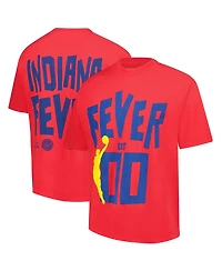 Playa Society Men's and Women's Red Indiana Fever Established 2000 Premium T-Shirt