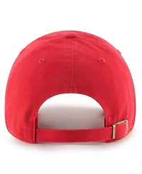 '47 Brand Men's Red Philadelphia Phillies 2025 Nl East Division Champions Clean Up Adjustable Hat