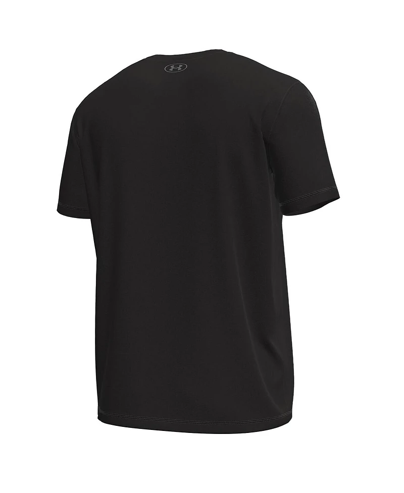 Under Armour Men's Black Notre Dame Fighting Irish Tech Stretch T-Shirt