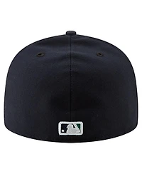 New Era Men's Ichiro Suzuki Navy Seattle Mariners Number Retirement 59FIFTY Fitted Hat