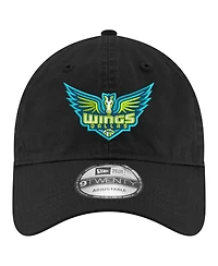 New Era Men's and Women's Paige Bueckers Black Dallas Wings Name Number Sidepatch 9TWENTY Adjustable Hat