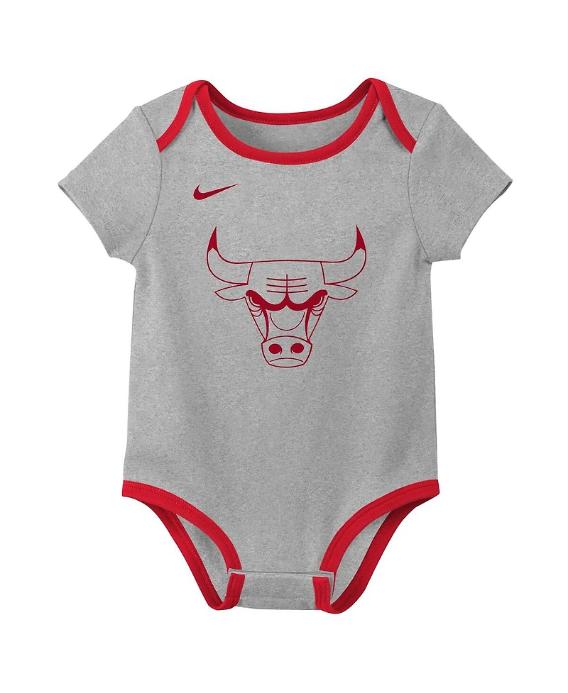 Nike Baby Boys and Girls 2-Piece Chicago Bulls Bodysuit Set
