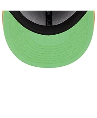 New Era Big Boys and Girls Purple/Orange Las Vegas Raiders Nickelodeon Slime 9FIFTY Snapback Hat