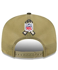 New Era Men's Dark Green Baltimore Ravens 2025 Salute to Service Split Panel 9FIFTY Snapback Hat