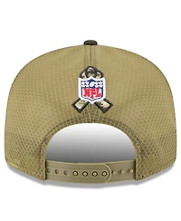 New Era Men's Dark Green Denver Broncos 2025 Salute to Service Split Panel 9FIFTY Snapback Hat