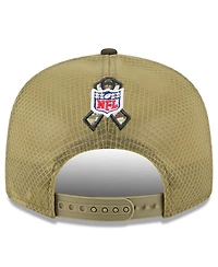 New Era Men's Dark Green Minnesota Vikings 2025 Salute to Service Split Panel 9FIFTY Snapback Hat