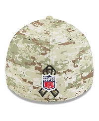 New Era Men's Camo,Dark Green Dallas Cowboys 2025 Salute to Service 39THIRTY Flex Hat