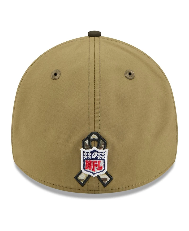 New Era Men's Green Dallas Cowboys 2025 Salute to Service 39THIRTY Flex Hat