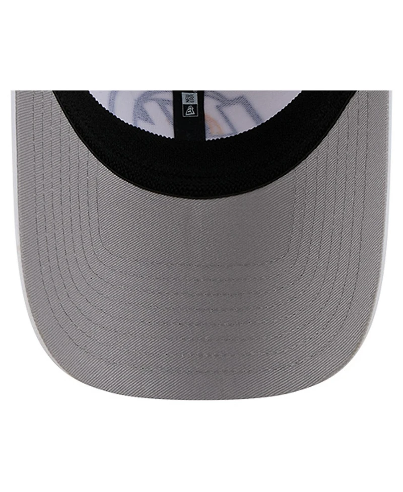 New Era Men's White Los Angeles Rams Outline 39THIRTY Flex Hat