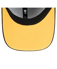New Era Men's Black Pittsburgh Steelers Scoreboard 39THIRTY Flex Hat