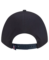 New Era Women's Navy Los Angeles Angels Metallic A-Frame 9FORTY Adjustable Hat