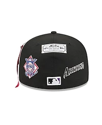 New Era x Alpha Industries Men's Black Arizona Diamondbacks 59FIFTY Fitted Hat