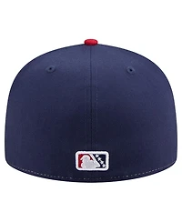 New Era Men's White Portland Sea Dogs Theme Nights 59FIFTY Fitted Hat