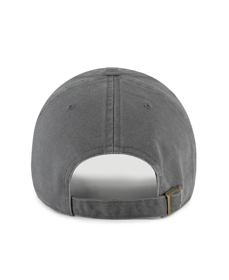 '47 Brand Men's Charcoal Harvard Crimson Clean Up Adjustable Hat