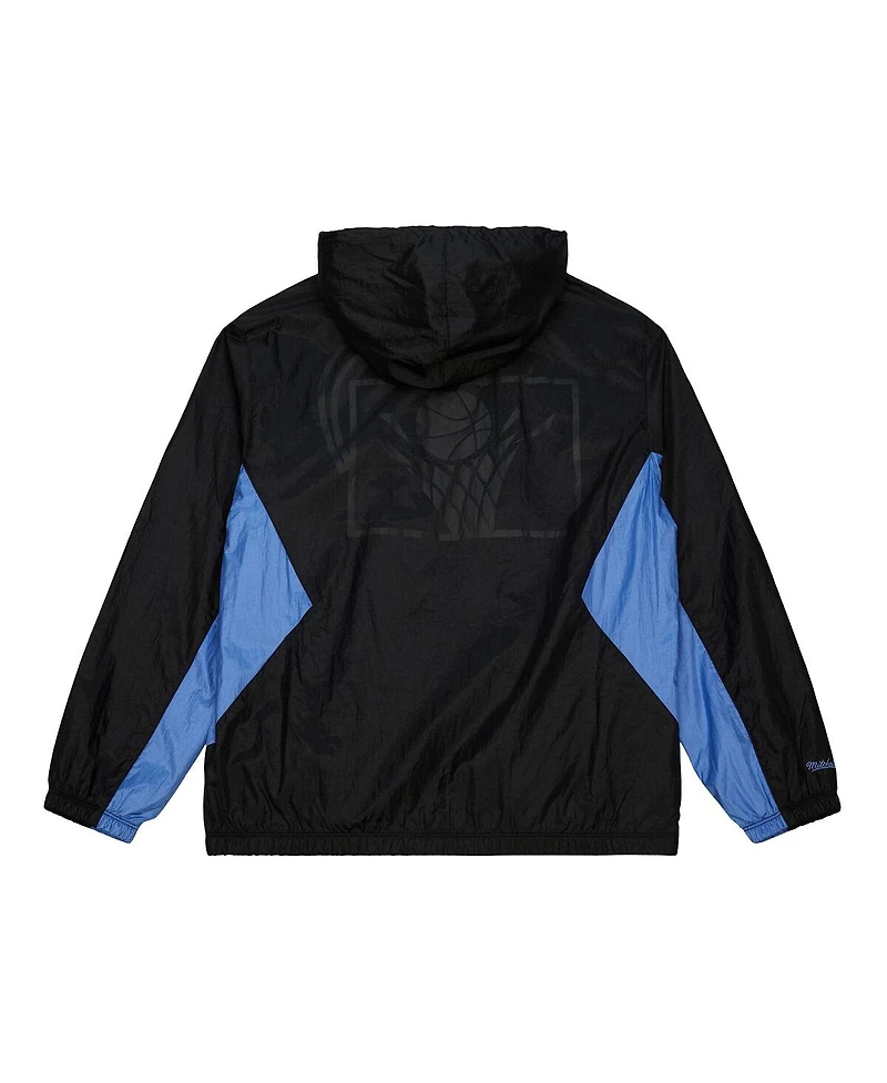Mitchell & Ness Men's Black Cleveland Cavaliers Playmaker Full-Zip Windbreaker Jacket