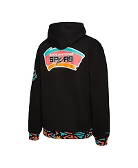 Mitchell & Ness Men's and Women's Black San Antonio Spurs Vintage Heavyweight Hoodie