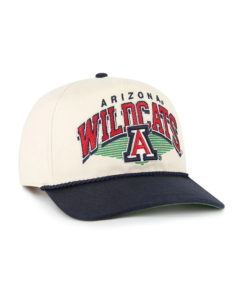 '47 Brand Men's Natural Arizona Wildcats Pomona Two-Tone Rope Hitch Adjustable Hat