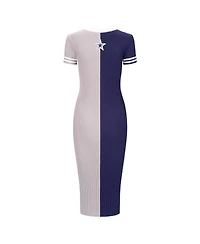 Staud Women's Navy/Silver Dallas Cowboys Colleen Dress