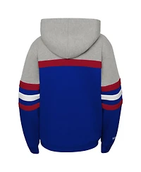 Mitchell & Ness Toddler Blue New York Rangers Head Coach Hoodie