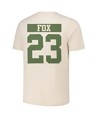 Levelwear Men's Adam Fox Khaki New York Rangers 2024 Nhl Military Appreciation Richmond Delta Player Name Number T-Shirt