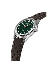 Frederique Constant Men's Vintage Rally Healey Brown Strap Watch, 40mm