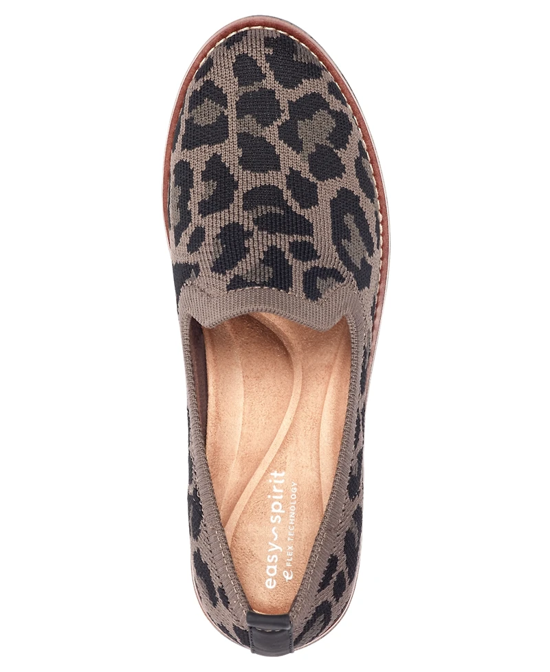 Easy Spirit Women's Valina Knit Easy-On Flat Loafers
