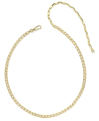 Kendra Scott Cubic Zirconia 14K Gold Plated Over Brass Bella Tennis Necklace