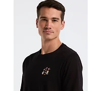 Perry Ellis Portfolio Men's Santa Crewneck T-Shirt