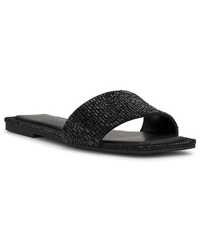 I.n.c. International Concepts Women's Yamille Square Toe Flat Sandals, Macy's Exclusive