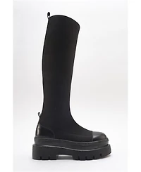 Prologue Shoes Celine Scuba Knee High Boot (Women)