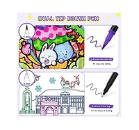 Htutwoo 80 Colors Drawing Pens Bulk Dual Brush Fineliners Pens Felt Tip Markers for Art Drawing Sketching Coloring Book