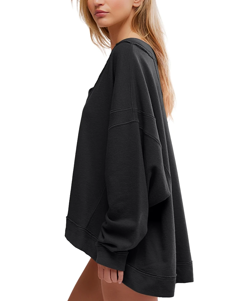 Free People Women's Staycation Pullover Sweatshirt