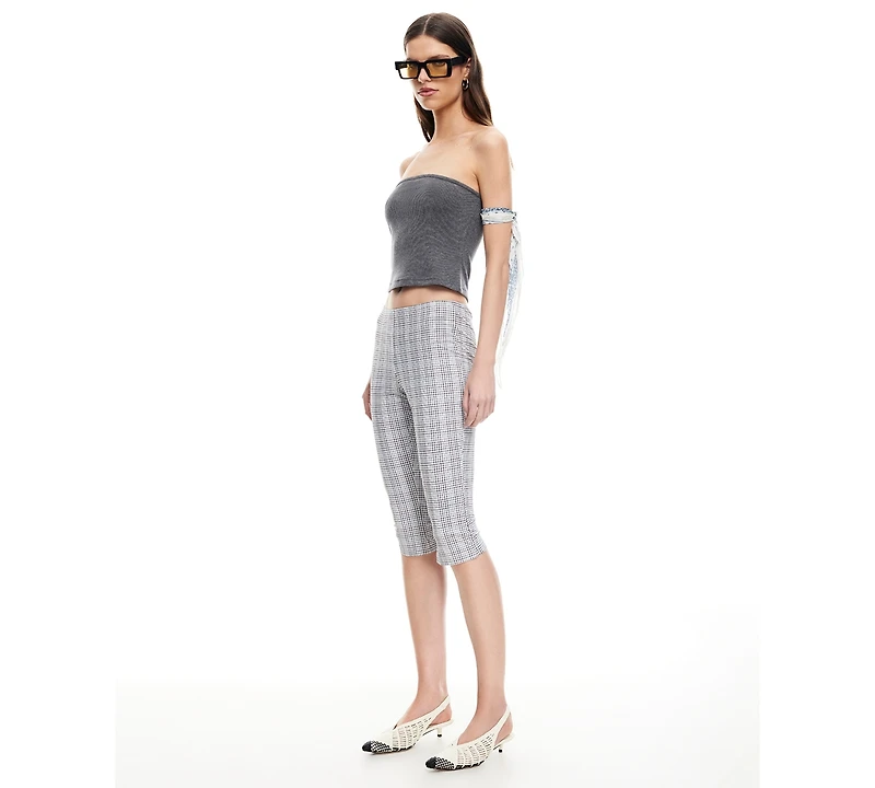 Lioness Women's Checked Starlet Capri Pants